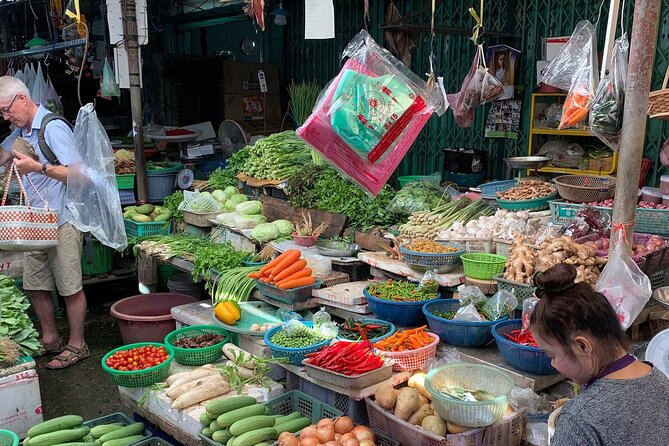 Thai Cooking Class with Market Visit by Maliwan - From market ingredients to your own cooking station