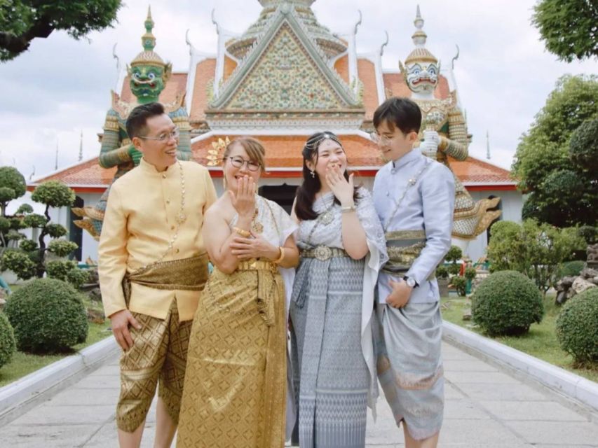 Thai Costume Rental - What the one-day rental includes
