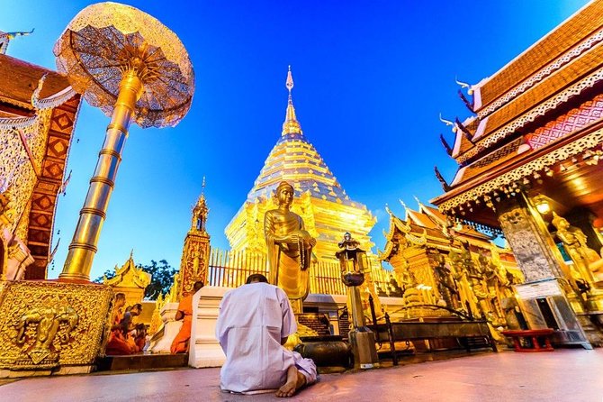 The Best City Tour View Points Wat Doi Suthep, Wat Chedi Luang and Wat Pha Lat - Wat Phra That Doi Suthep and the famous mountain view