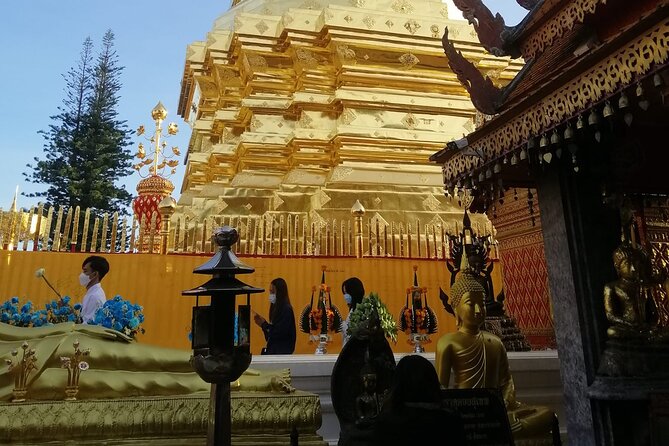 The Best Full Day Tour: Doi Suthep, Wat Phalat, Sticky Waterfall - Small groups, pickup, and the real time commitment