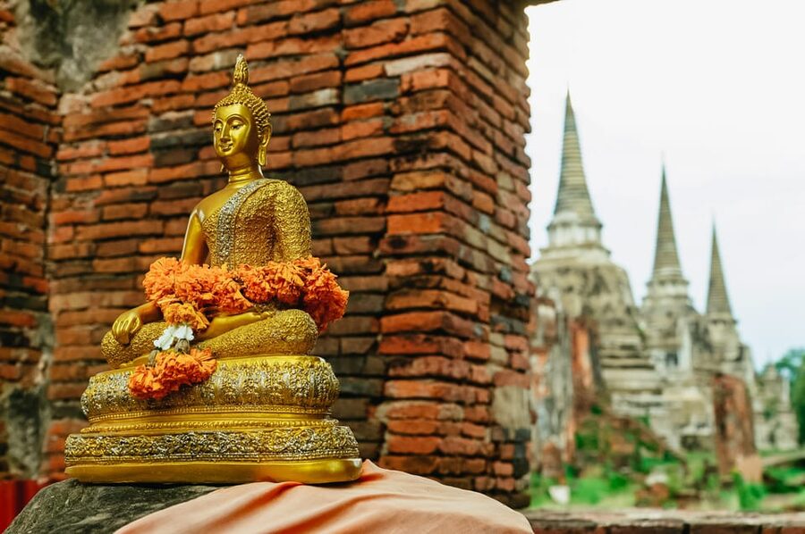 The Old Siam: Ayutthaya Temples Small Group Tour with Lunch - Wat Lokayasutha and the reclining Buddha
