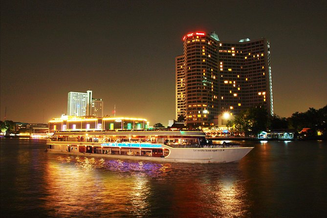 The White Orchid: Chao Phraya Dinner Cruise Experience - Rama VIII Bridge and the Royal Barges