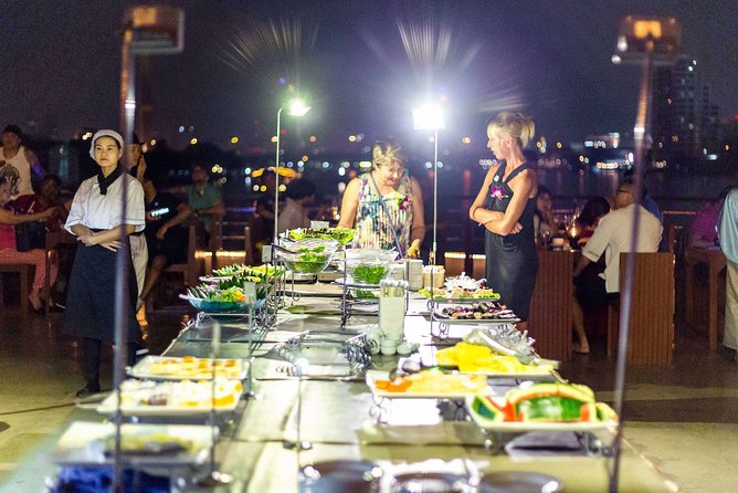 The White Orchid River Dinner Cruise Experience - The international buffet: useful, but not the reason to book