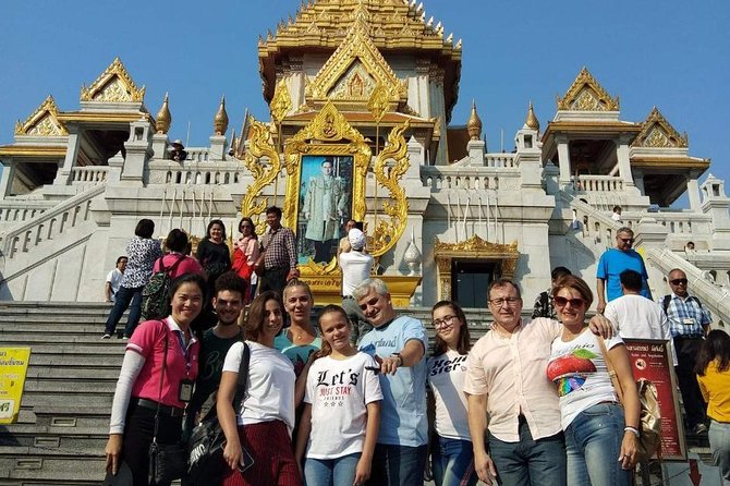 Top 3 Must-see Temples in Bangkok Private Tour [Optional Luxury] - Wat Traimit and the solid-gold Buddha