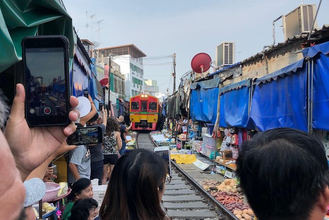 Train & Floating Market Food Adventure + Scenic train ride - The optional coconut farm stop