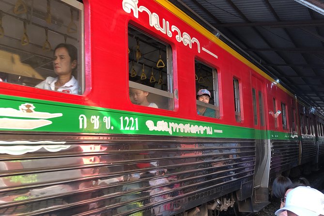 Train Market and Floating Market half day tour - Guides can make or break the experience