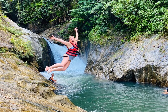 Trekking to Waterfall Adventure Tubing 45 mins. (Only Khao lak) - Walking through the rainforest to Hinlad Waterfall