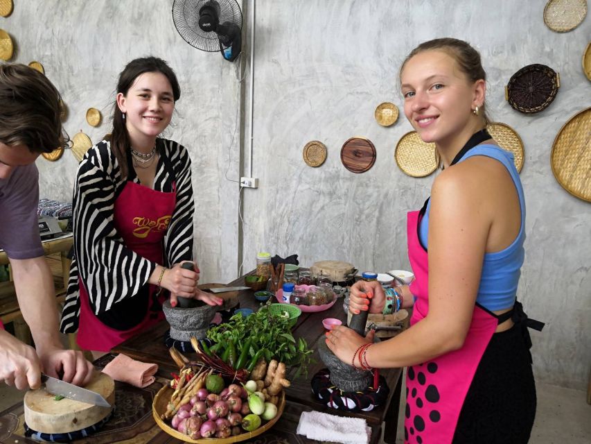 We Cook Thai Home Garden Cooking School - A market lesson before the first wok hits the heat